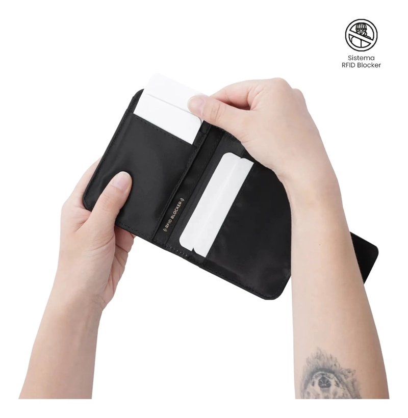 PORTADOCUMENTOS BEL CON RFID BLOCKER NEGRO - 3