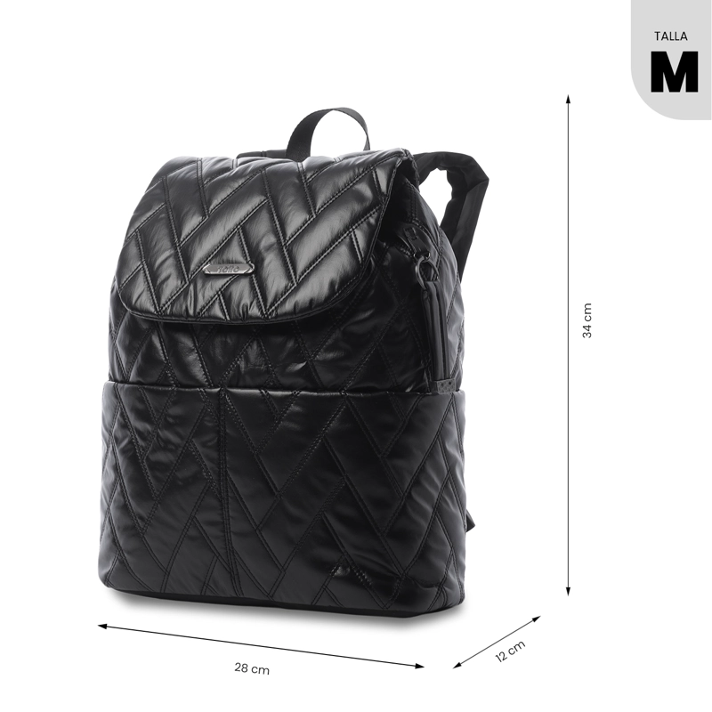MOCHILA UNIVERSITARIO SAVANHA PORTA PC 13' NEGRO MUJER - 2