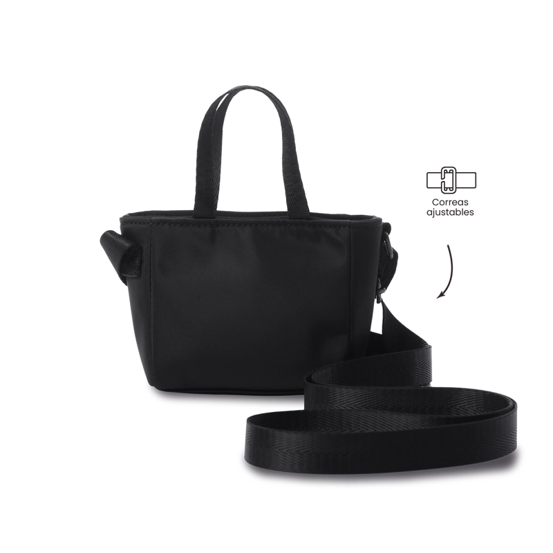 KIT DE REGALO CORNEANA 2 RIÑONERA+COSMETIQUERA+MONEDERO+POSTAL NEGRO - 7