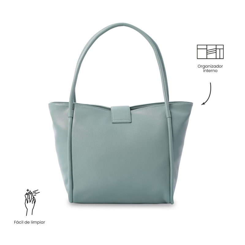 TOTE BAG PARA MUJER SOUL MEDIANO VERDE - 4