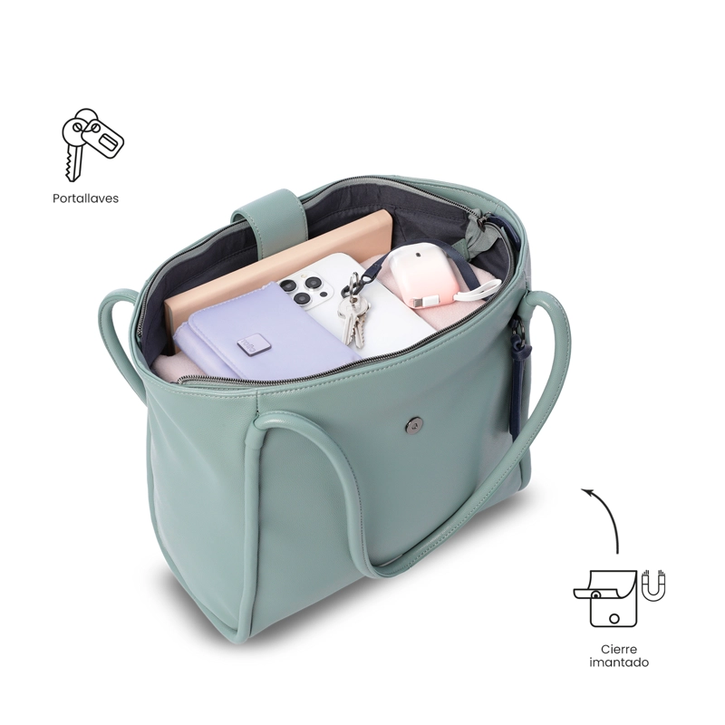 TOTE BAG PARA MUJER SOUL MEDIANO VERDE - 5