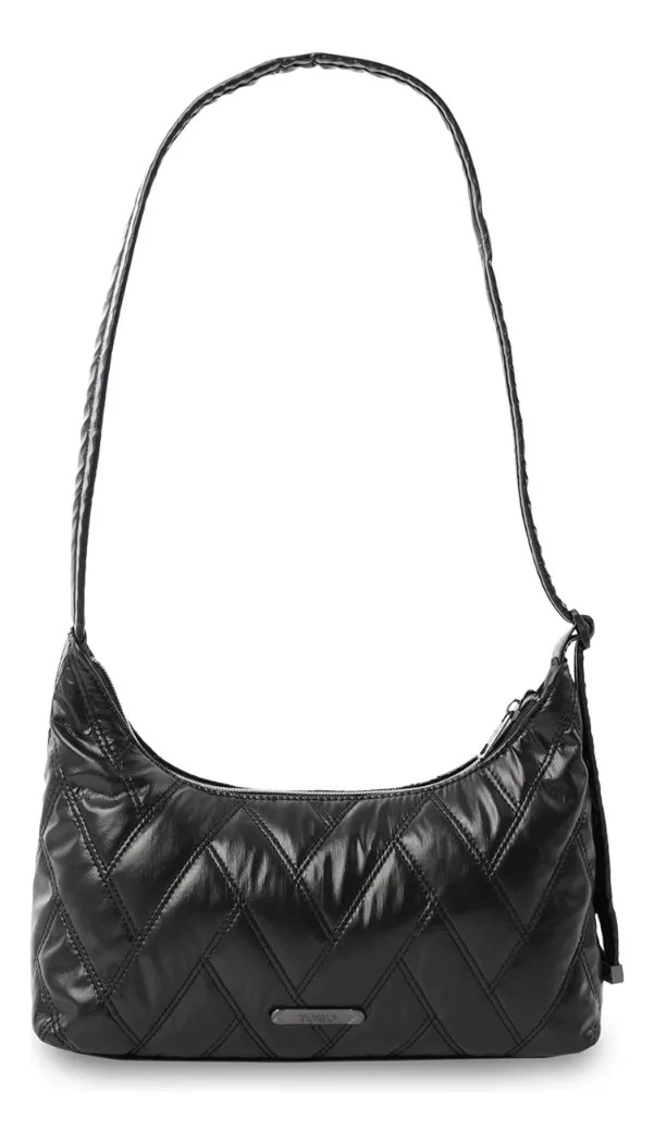 BOLSO PARA MUJER SAVANHA TIPO CROSSBODY PEQUEÑO NEGRO - 1