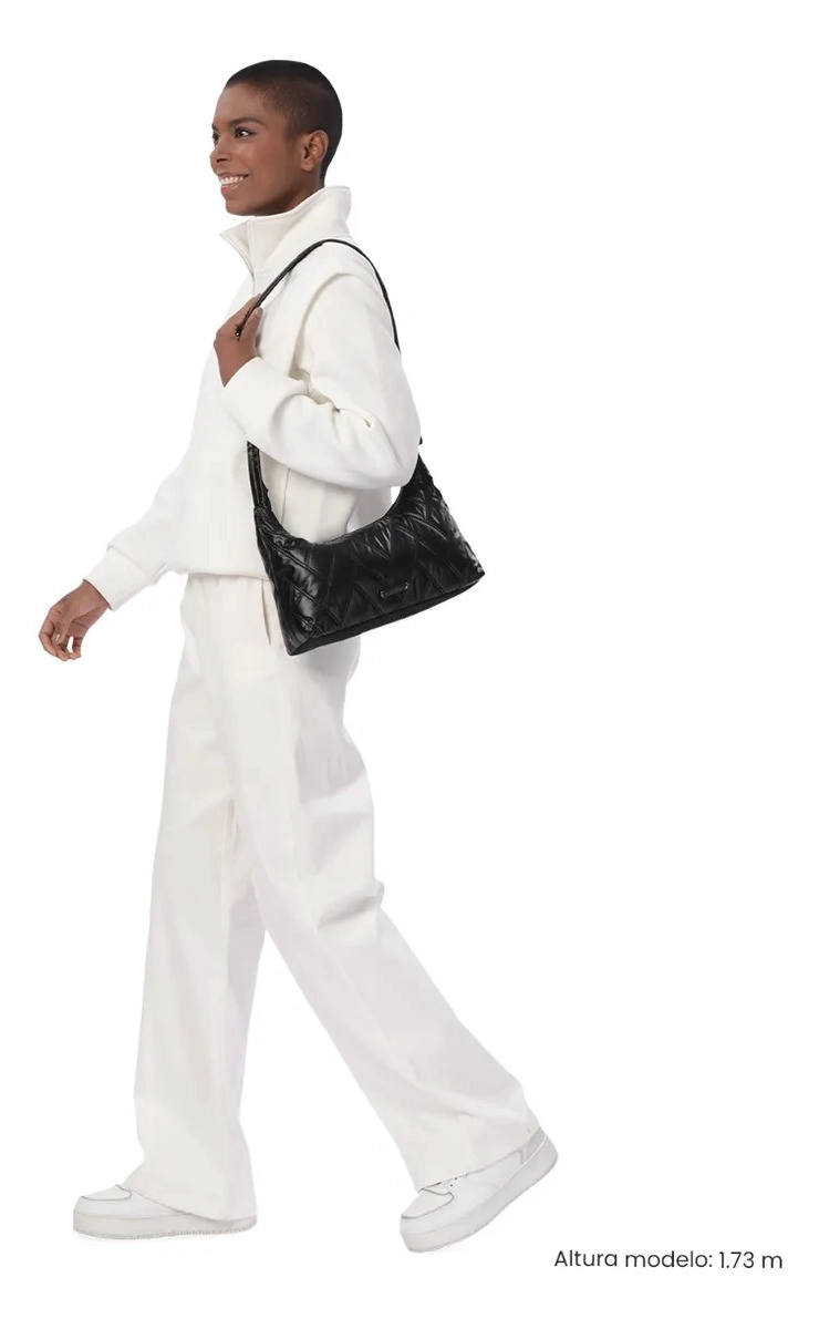 BOLSO PARA MUJER SAVANHA TIPO CROSSBODY PEQUEÑO NEGRO - 2