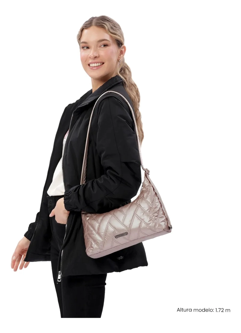 BOLSO PARA MUJER SAVANHA TIPO CROSSBODY PEQUEÑO BEIGE - 2