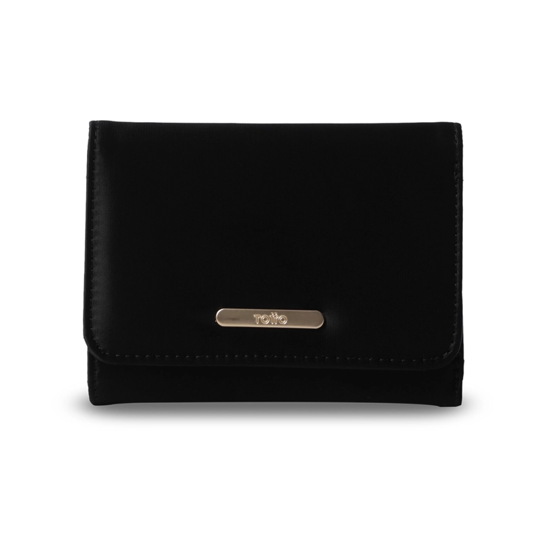 BILLETERA MUJER BEL 2.0 MEDIANA CON RFID BLOCKER NEGRA - 1
