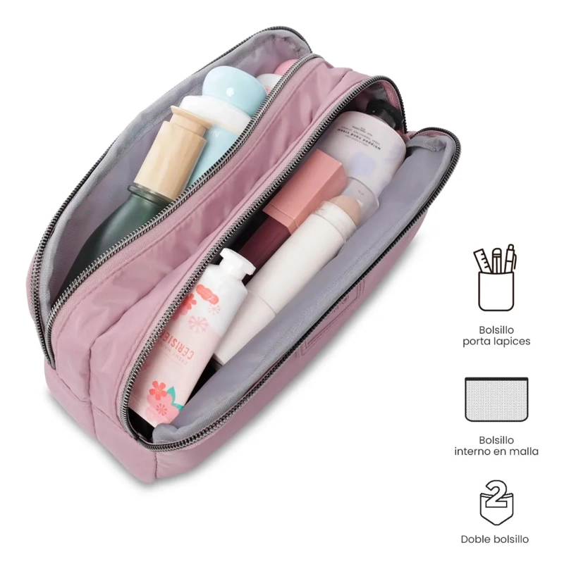 ESTUCHE MULTIUSO AYNATTO MEDIANA ROSADA - 4