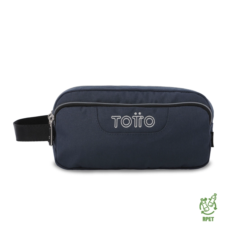 ESTUCHE MULTIUSO AGAPEC ECOLE SOLID GRANDE AZUL - 1
