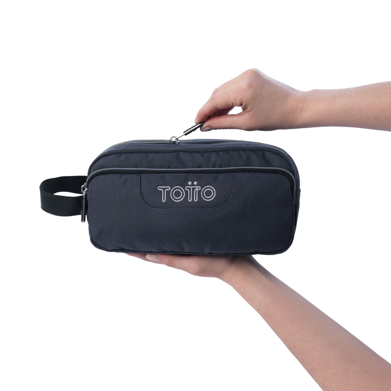 ESTUCHE MULTIUSO AGAPEC ECOLE SOLID GRANDE AZUL - 3