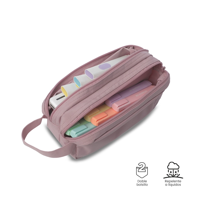 ESTUCHE MULTIUSO SHEYMA GRANDE ROSADA - 4