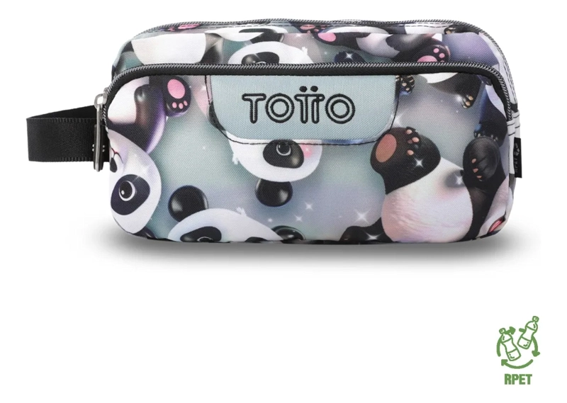 ESTUCHE MULTIUSO AGAPEC GRANDE GRIS NIÑA - 1