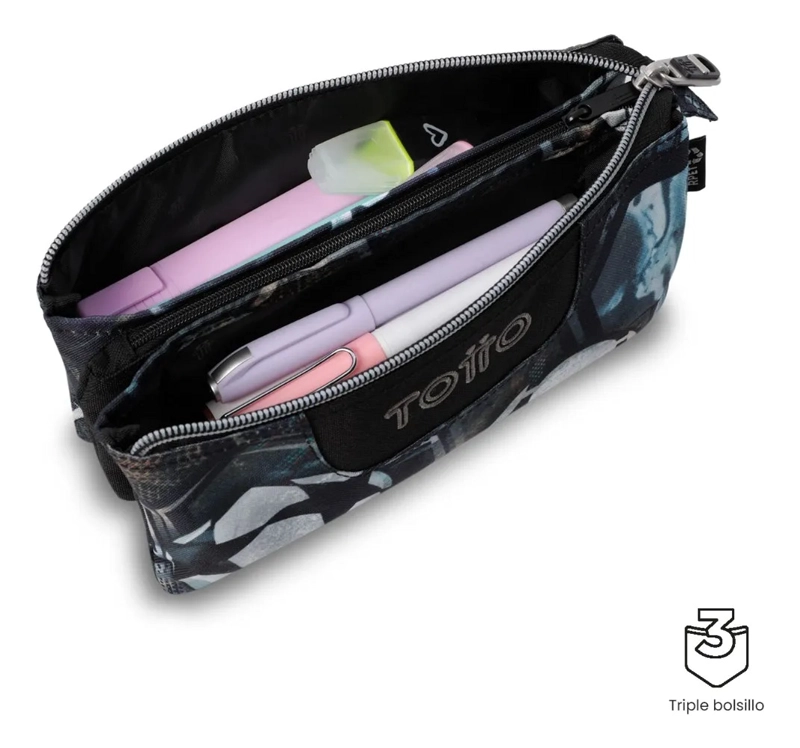 ESTUCHE MULTIUSO TABLERO PEQUEÑA NEGRA HOMBRE - 4