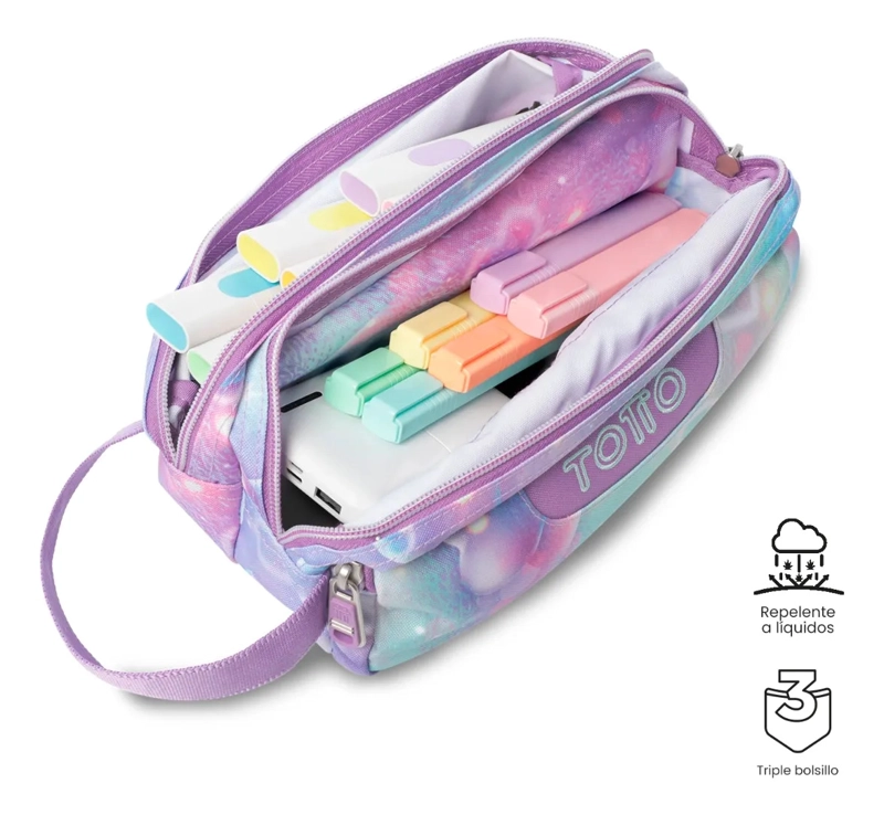 ESTUCHE MULTIUSO AGAPEC GRANDE MORADA MUJER - 4