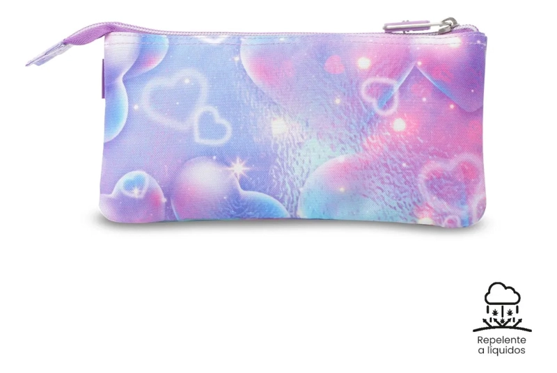 ESTUCHE MULTIUSO TABLERO PEQUEÑA MORADA MUJER - 5