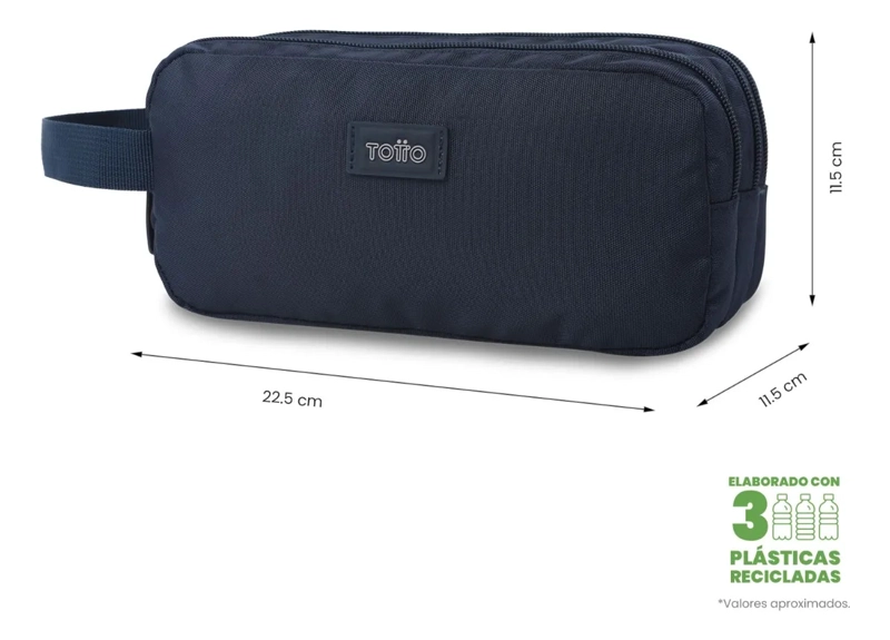 ESTUCHE MULTIUSO TRIK GRANDE AZUL - 2