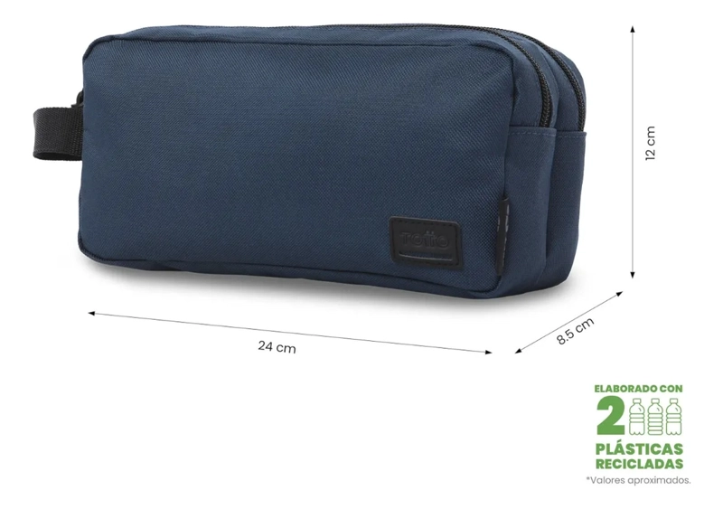 ESTUCHE MULTIUSO CHIZAL GRANDE AZUL - 2