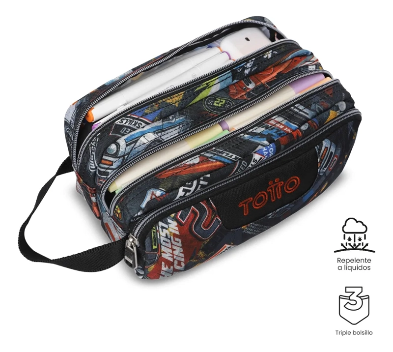 ESTUCHE MULTIUSO AGAPEC GRANDE ROJA HOMBRE - 4
