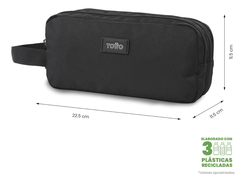 ESTUCHE MULTIUSO TRIK GRANDE NEGRA - 2