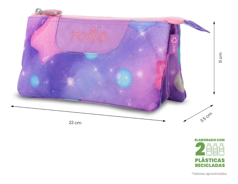 ESTUCHE MULTIUSO TABLERO PEQUEÑA ROSADA MUJER - 2
