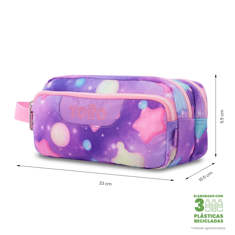 ESTUCHE MULTIUSO AGAPEC GRANDE ROSADA MUJER - 2