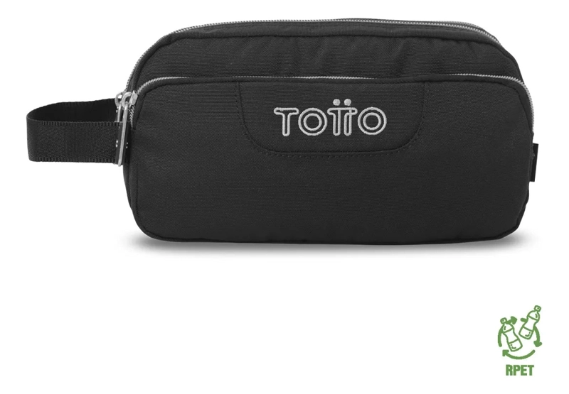 ESTUCHE MULTIUSO AGAPEC ECOLE SOLID GRANDE NEGRA - 1
