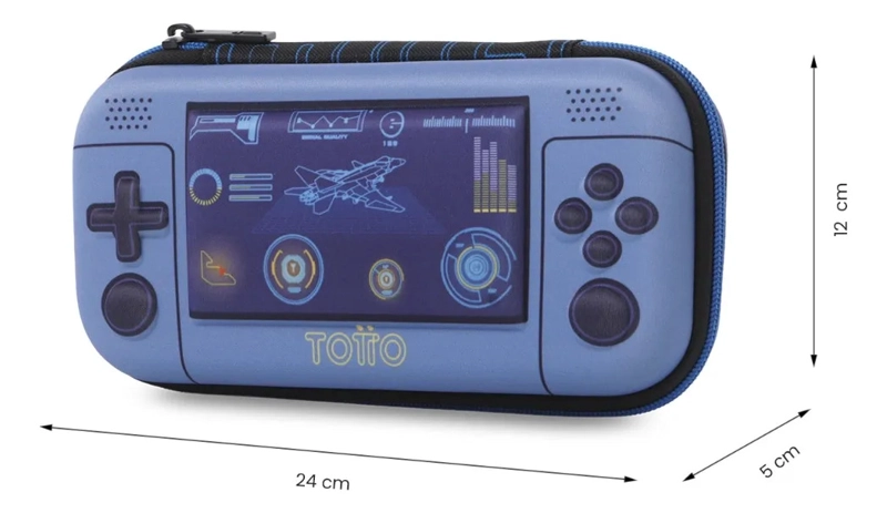 ESTUCHE ESCOLAR PARA NIÑO VORTEX NEGRA - 2