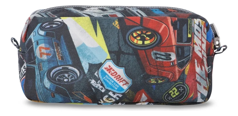 ESTUCHE ESCOLAR PEQUEÑA PARA HOMBRE SOBRE ROJA - 1