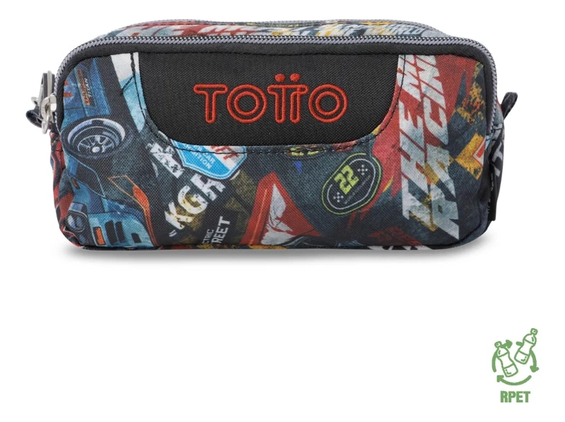 ESTUCHE ESCOLAR PEQUEÑA PARA HOMBRE SOBRE ROJA - 2
