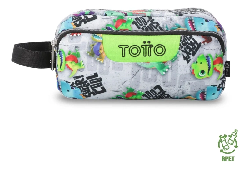 ESTUCHE MULTIUSO AGAPEC GRANDE GRIS NIÑO - 1