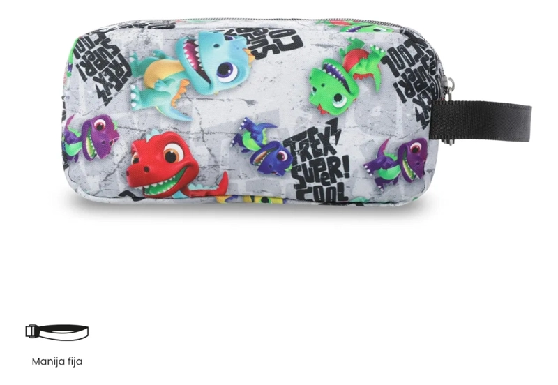 ESTUCHE MULTIUSO AGAPEC GRANDE GRIS NIÑO - 5