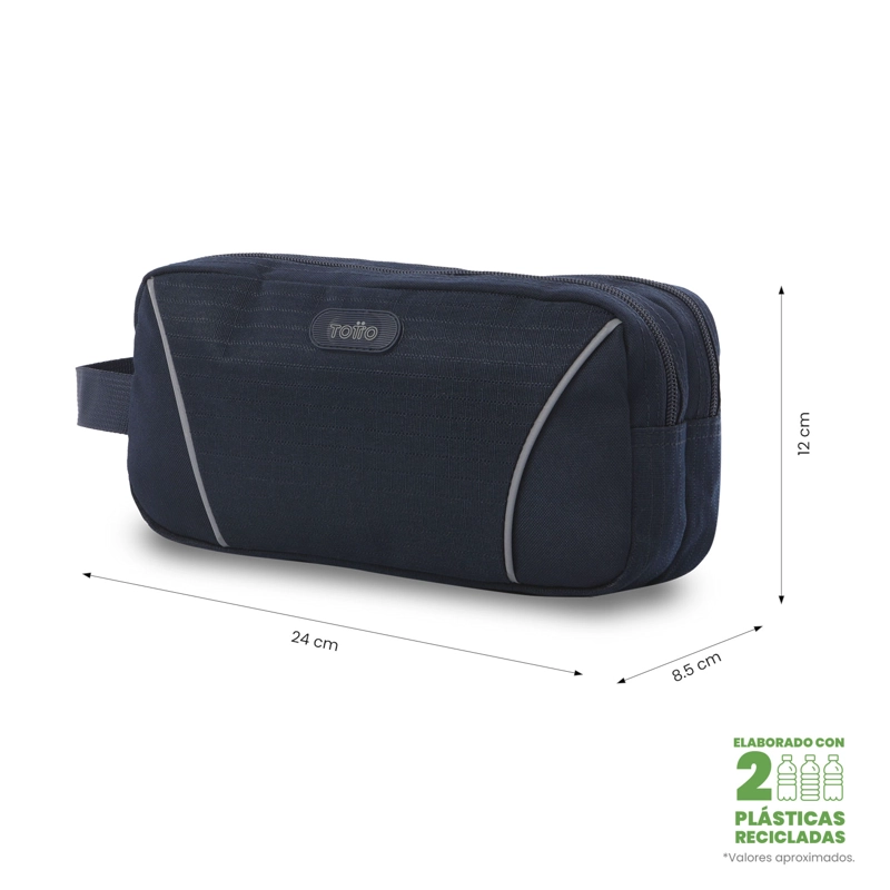 ESTUCHE MULTIUSO KLASS 2.0 GRANDE AZUL - 2