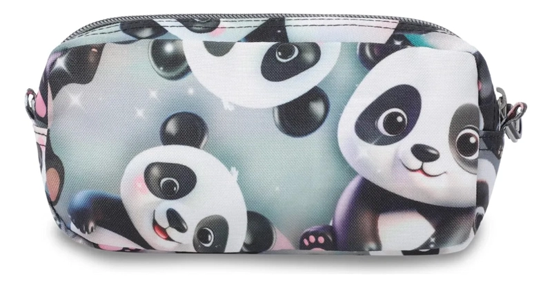 ESTUCHE ESCOLAR PEQUEÑA PARA NIÑA SOBRE GRIS - 5