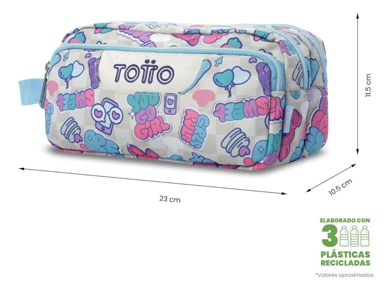 ESTUCHE MULTIUSO AGAPEC GRANDE BLANCA NIÑA - 2