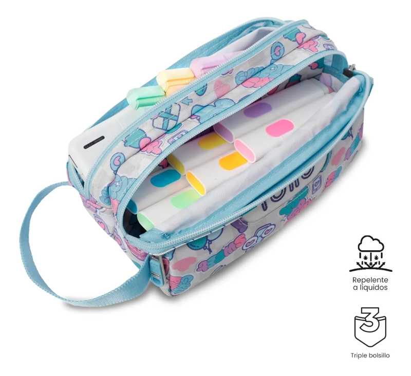ESTUCHE MULTIUSO AGAPEC GRANDE BLANCA NIÑA - 4