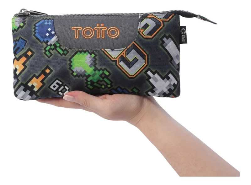 ESTUCHE MULTIUSO TABLERO PEQUEÑA GRIS HOMBRE - 3