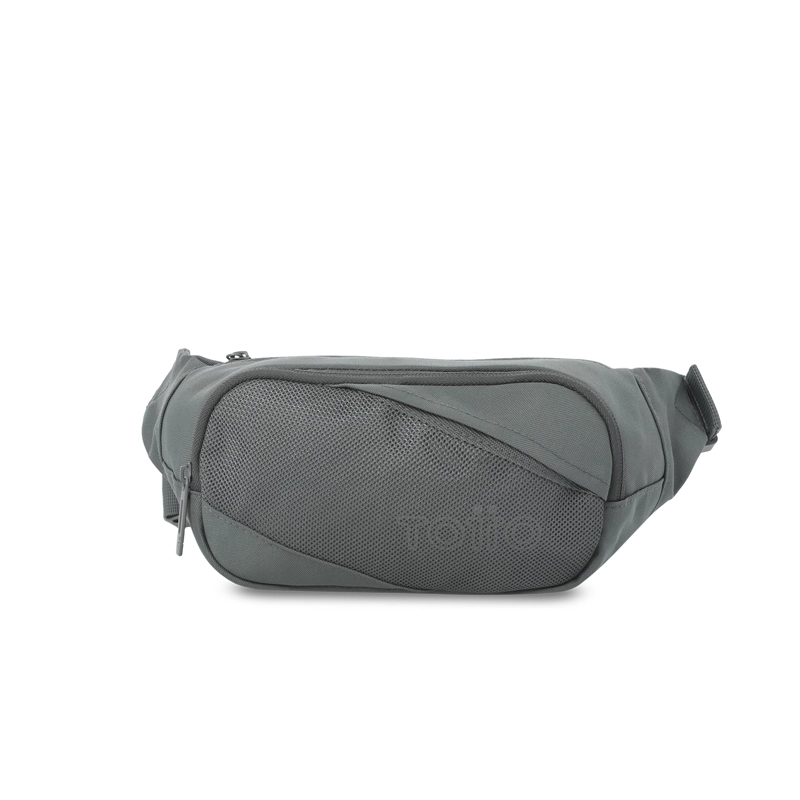 BANANO HOMBRE DRAGONAR NILO GRANDE COLOR GRIS - 1