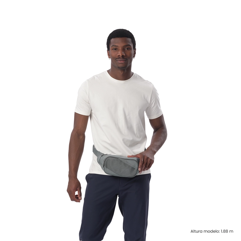 BANANO HOMBRE DRAGONAR NILO GRANDE COLOR GRIS - 2