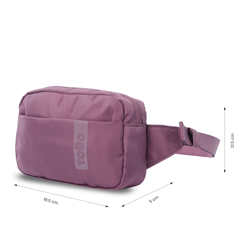 BANANO MUJER NINA PEQUEÑA COLOR MORADO - 3