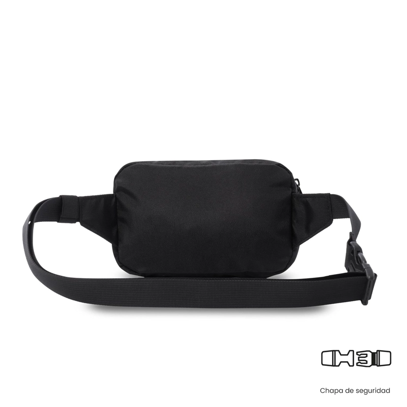 BANANO MUJER NINA PEQUEÑA COLOR NEGRO - 5