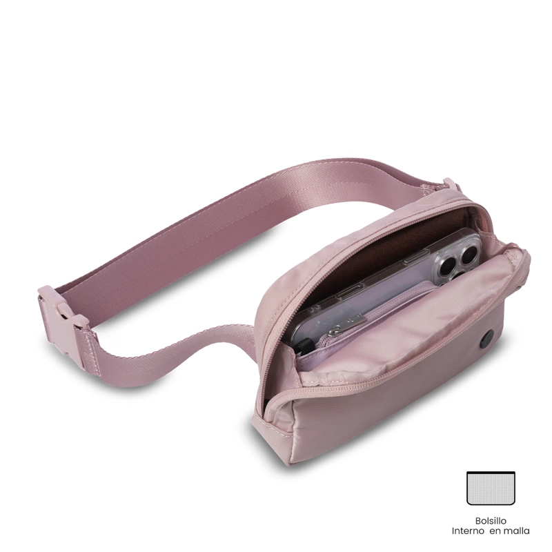 BANANO MUJER FREYA PEQUEÑA COLOR ROSADO - 4