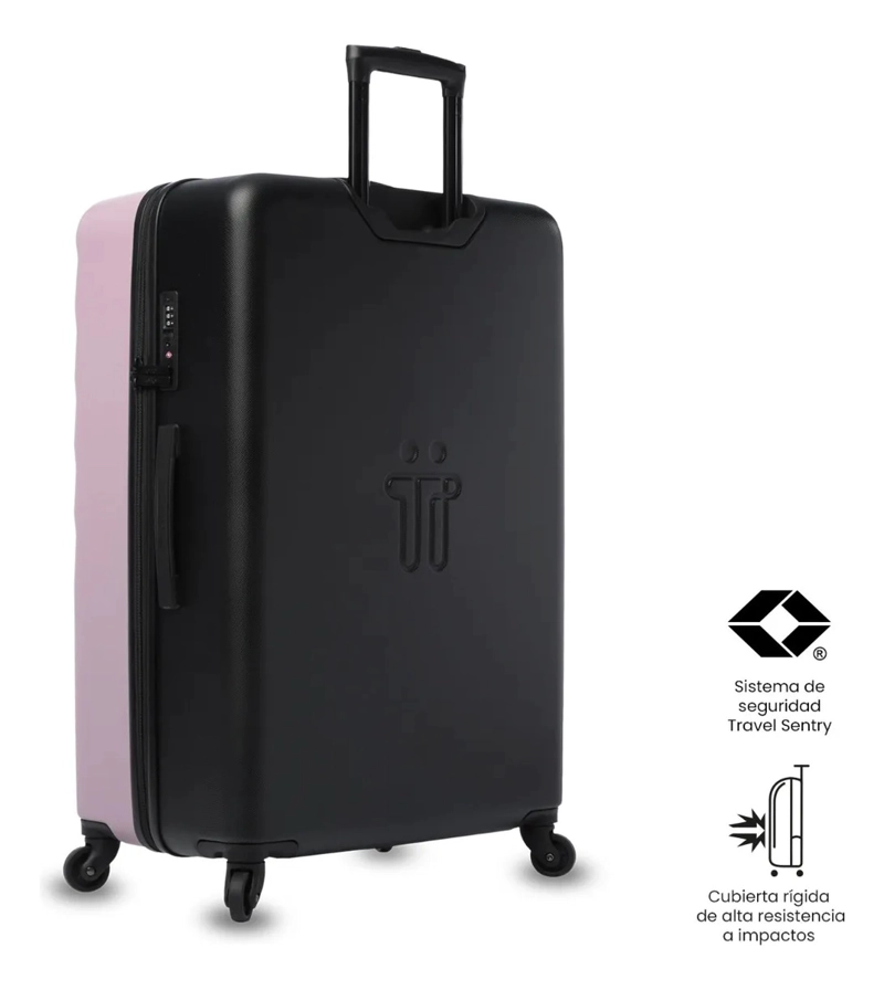 MALETA DE VIAJE GRANDE 23 KILOS 360 BAZY MORADA - 5