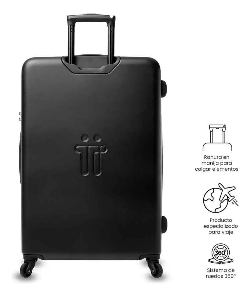 MALETA DE VIAJE GRANDE 23 KILOS 360 BAZY MORADA - 6
