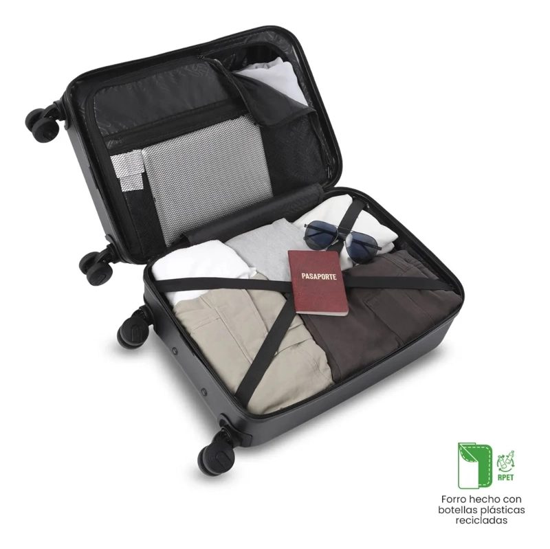 MALETA DE CABINA 360 HELIOS S2 2.0 10 KILOS NEGRA - 4