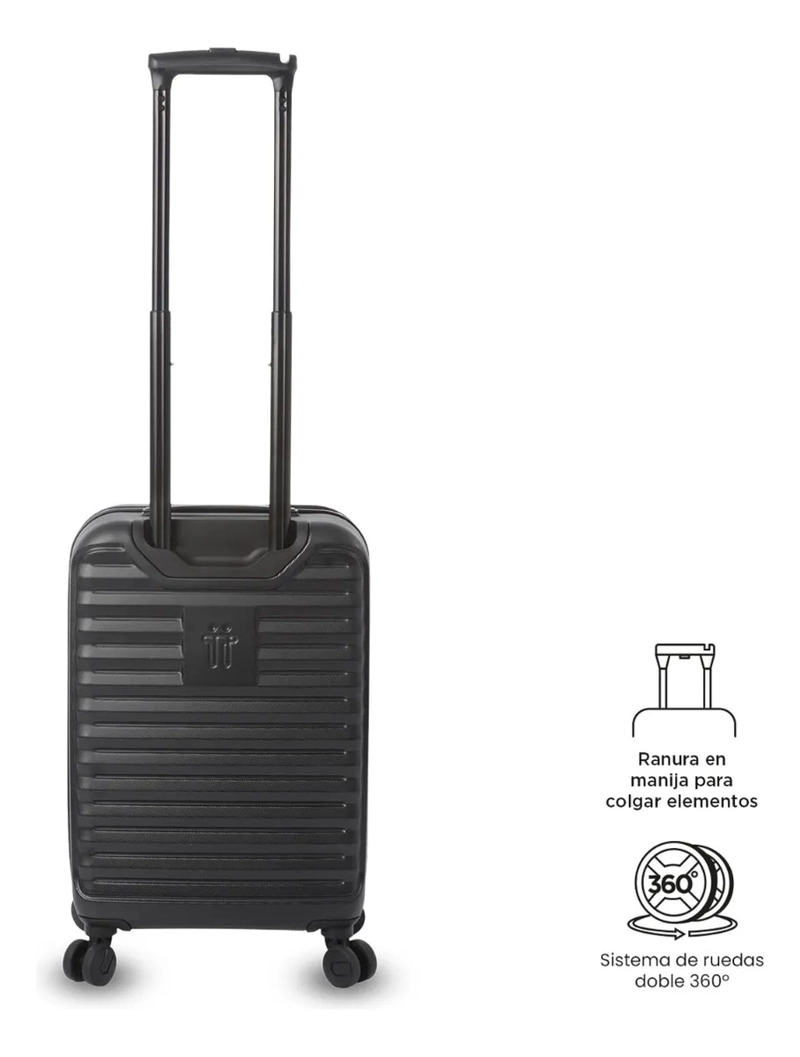MALETA DE CABINA 360 HELIOS S2 2.0 10 KILOS NEGRA - 7