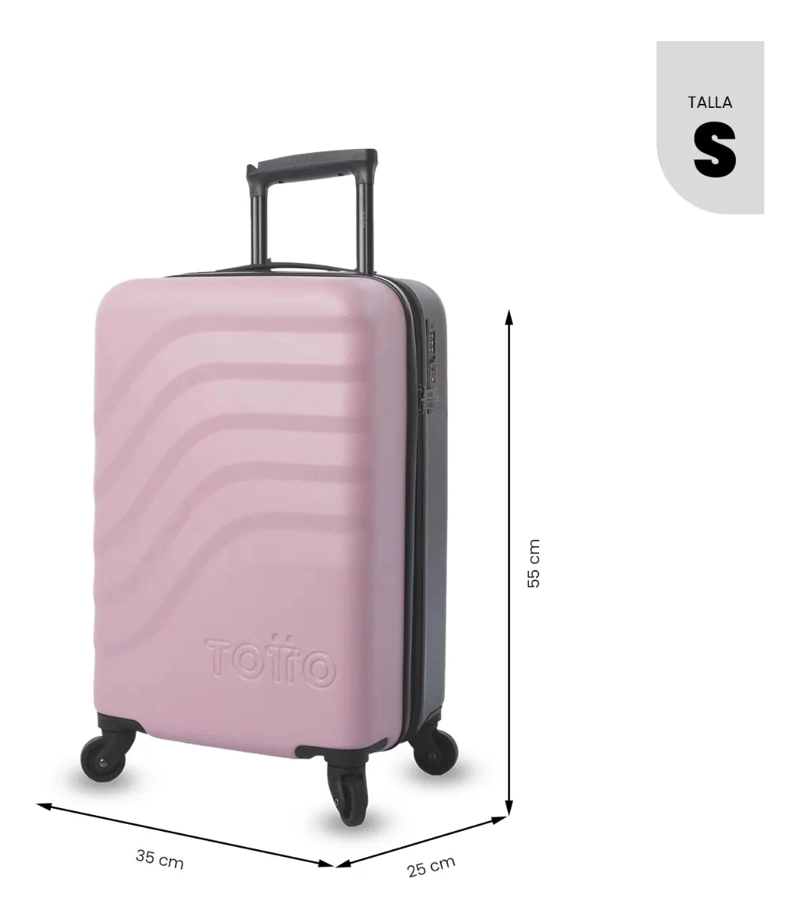 MALETA DE CABINA 360 BAZY+ S1 10 KILOS ROSADA - 3