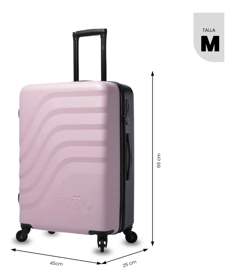 MALETA DE VIAJE MEDIANA 360 BAZY MORADA - 3