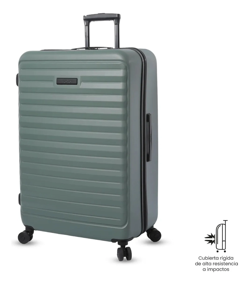 MALETA DE VIAJE GRANDE 23 KILOS 360 HELIOS 2.0 VERDE - 5