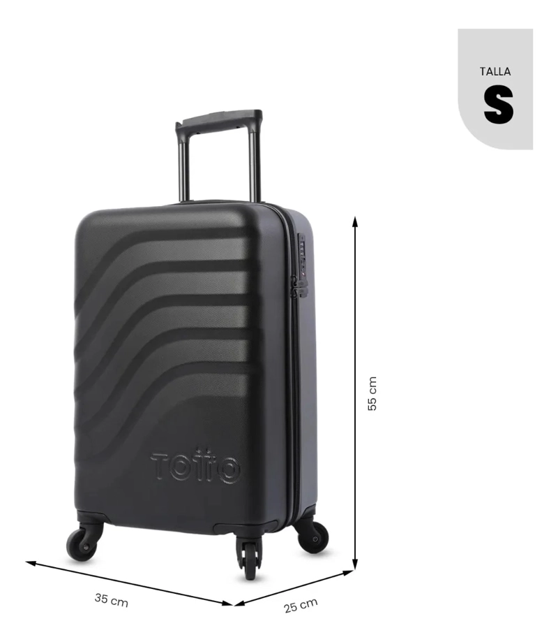 MALETA DE CABINA 360 BAZY+ S1 10 KILOS NEGRA - 3