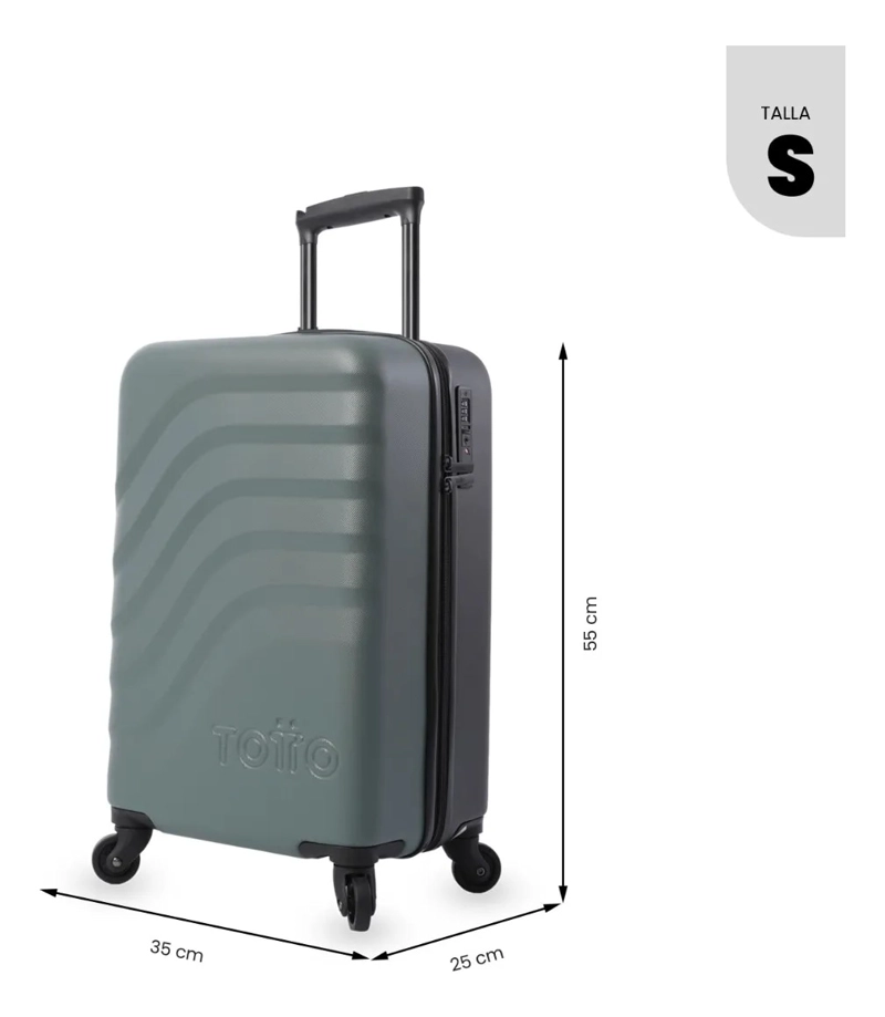 MALETA DE CABINA 360 BAZY+ S1 10 KILOS VERDE/NEGRA - 3