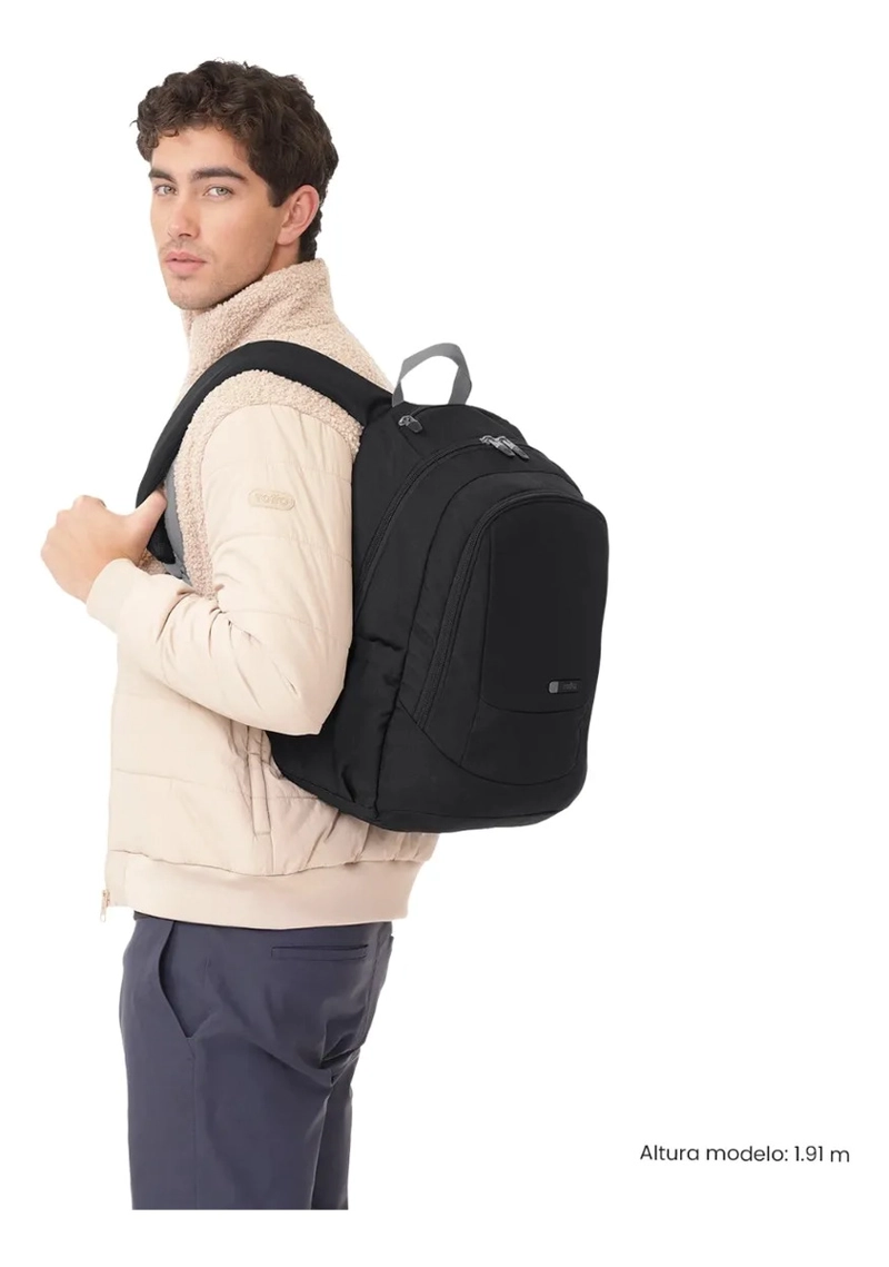 MOCHILA UNIVERSITARIO  GOCTAL 3.0 PORTA PC 14  NEGRO - 2