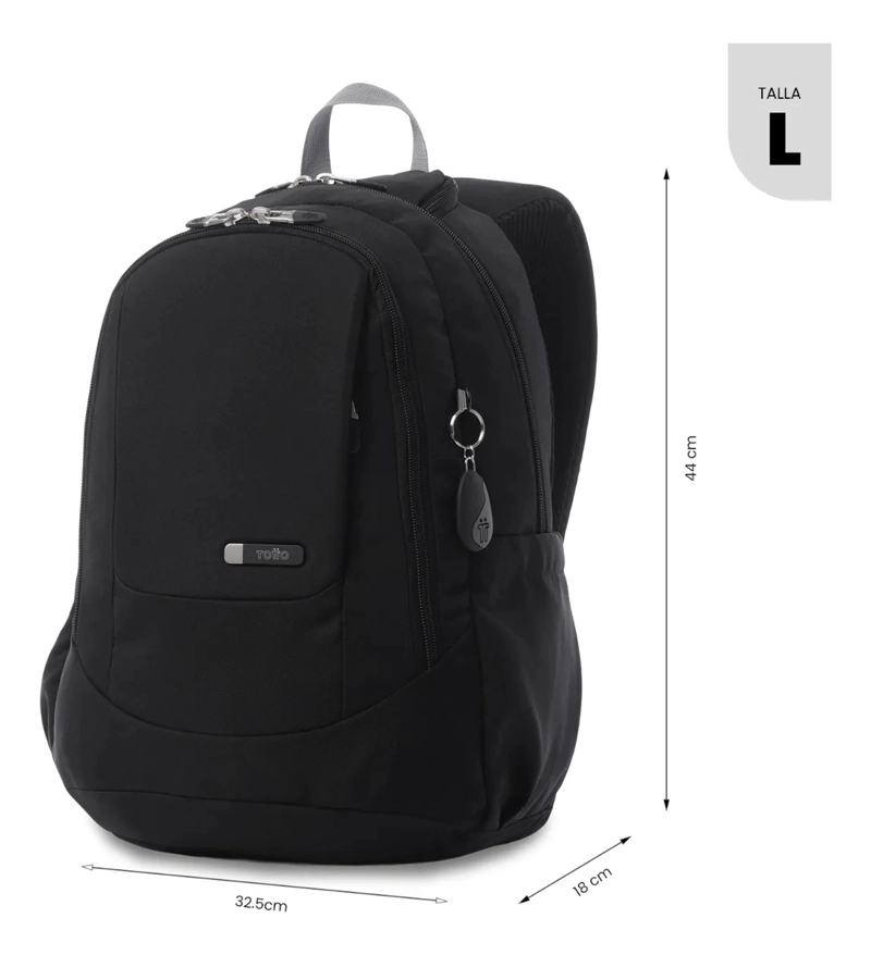 MOCHILA UNIVERSITARIO  GOCTAL 3.0 PORTA PC 14  NEGRO - 3